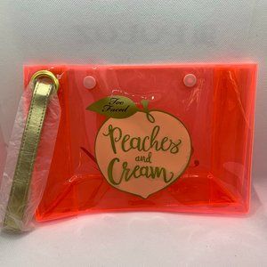 NEW Too Faced Peaches and Cream Bag